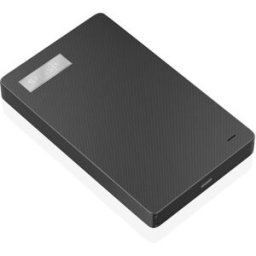 Caixa Externa p/ Disco Rígido SATA 2,5" USB-C 3.1 (Preto) - AISENS