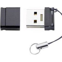 Pen Drive USB 3.2 Slim Line 64GB (Preto) - INTENSO