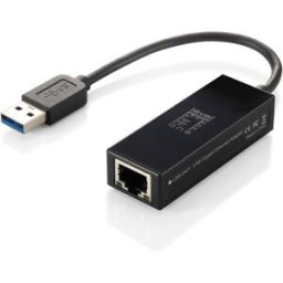 LevelOne Placa de Rede Externa Gigabit USB A Macho -> LAN RJ45 Femea - USB-0401 - Level One