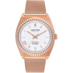 Relógio Analógico JH20016 36MM (Rose Gold) - JASON HYDE