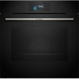 Forno c/ Função Vapor Serie 8 HSG7584B1 71L (Preto) - BOSCH