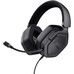 Auscultadores Headset Gaming GXT492 Carus c/ Fios Jack 3.5mm (Preto) - TRUST