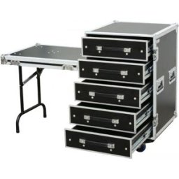 Rack Metálica c/ 5 Gavetas + Mesa (PD-FA6) - Power Dynamics