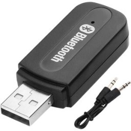 Receptor Áudio Stereo Bluetooth V2.1 + EDR c/ Adaptador Jack 3,5mm