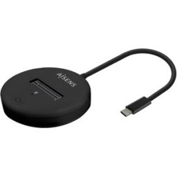 Docking Station USB-C p/ Discos Rígidos M.2 (Preto) - AISENS