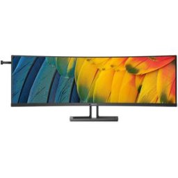 Monitor Curvo 6000 Series LED 44.5" 45B1U6900CH UltraWide Dual Quad HD (Preto) - PHILIPS