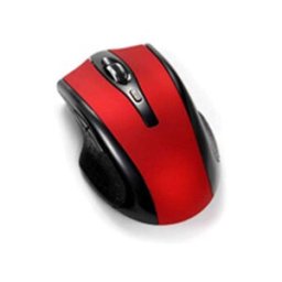 Rato Optico Sem Fios 1000 Dpi Recetor Usb 2,4 Ghz Vermelho - Q-CONNECT