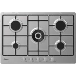 Placa c/ 5 Bocas a Gás 745x510mm (Inox) - CANDY