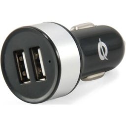 Carregador Isqueiro 2 Portas USB-A 10W (Prateado) - CONCEPTRONIC