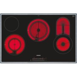 Placa Vitrocerâmica 5 Zonas 9300W ET845FCP1D (Preto/Inox) - SIEMENS