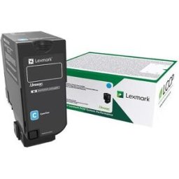 Toner Lexmark Cyan CS/CX 727, CS728 com Programa de Retorno 10.000 pág.