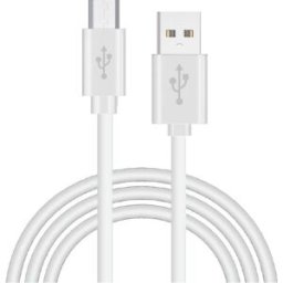 Cabo USB A Macho - Micro-Usb Macho 2.4A 1.2mts (Branco) - COOL