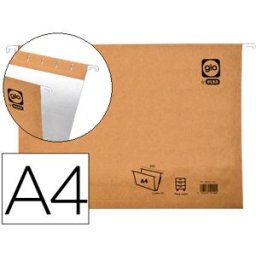 Capa de Suspensão Gio Din A4 Visor Superior Cristal Kraft Bicolor Eco Lombada 30 mm