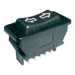 Interruptor p/ Elevador Vidros Autom. (ON)-OFF-(ON) 12V 20A
