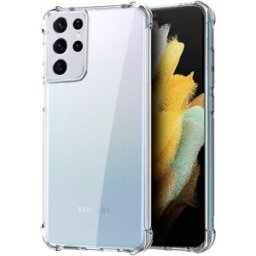 Capa Samsung Galaxy S21 Ultra AntiShock (Transparente) - COOL