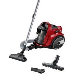 Aspirador Ciclónico Trenó BGC05A322 s/ Saco (Preto/Vermelho) - BOSCH