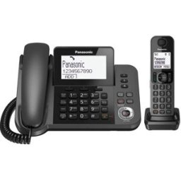 Pack Telefone s/ Fios + Telefone de Secretária KX-TGF310EXM - PANASONIC