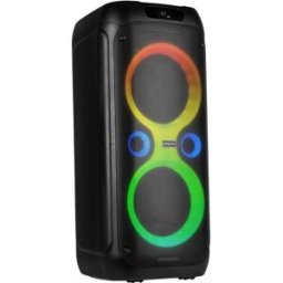 Coluna Amplificada Portátil LED 2x 8" 240W BLUETOOTH/USB/SD + Microfone/Comando (CORE160) - FENTON