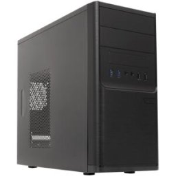 Caixa de PC Micro-ATX Dark Shadow c/ Fonte de Alimentação 300W (Preto) - UNYKACH