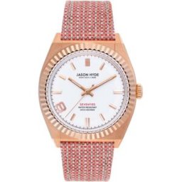 Relógio Analógico JH20012 36MM (Rose Gold) - JASON HYDE