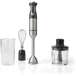 Varinha Pé Inox 800W c/ Picador e Batedor - NEDIS