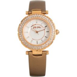 Relógio Analógico WF1B019SSS 35MM (Dourado) - FOLLI FOLLIE