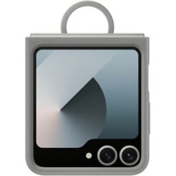 Capa Dobrável Galaxy Z Flip 6 c/ Anel (Cinzento) - SAMSUNG
