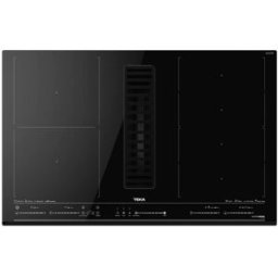 Placa de Indução MasterSense Air 80cm 6 Zonas 7400W AFF 87601 MST c/ Exaustor (Preto) - TEKA