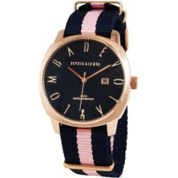 Relógio Analógico DL8MSPBLPK3BU 42MM (Rosa) - DEVOTA & LOMBA