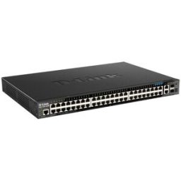 Switch de Rede 50 Portas Gerido L3 10G Ethernet (Preto) - D-LINK