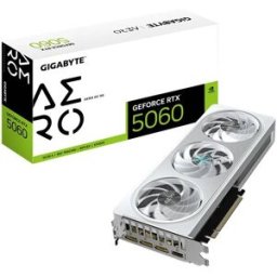 Placa Gráfica NVIDIA GeForce RTX 5060 "Blackwell" Aero OC 8G GDDR7 DLSS4 - GIGABYTE