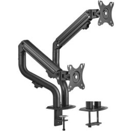 Suporte de Mesa Giratório e Inclinável p/ 2x Monitor/TV 17"~32" - AISENS