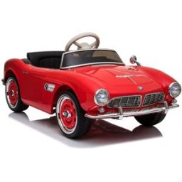 Carro Elétrico BMW Retro (Lacado Vermelho)