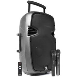 Coluna Amplificada Portátil ABS 15" 700W MP3/USB/SD/2xUHF/BLUETOOTH (SPJ-PA915) - VONYX
