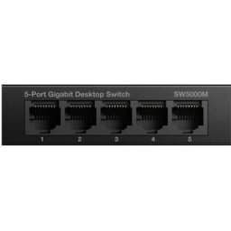 Switch 5 Portas 10/100/1000Mbps - STRONG