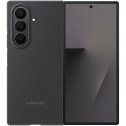 Capa de Carbono Galaxy Z Fold7 (Preto) - SAMSUNG