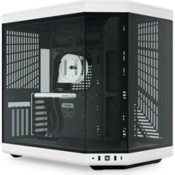 Caixa Extended-ATX Y70 Tempered Glass Preto/ (Branco) - HYTE