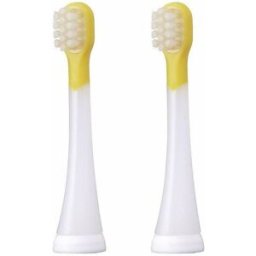 Pack 2x Recargas EW0942 p/ Escova de Dentes Elétrica (Branco/Amarelo) - PANASONIC