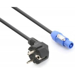 Cabo Alimentação POWERCON - Schuck Macho (1,5 mts) - POWER DYNAMICS CONNEX