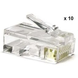 Pack 10x Fichas RJ45 CAT5e - Nanocable