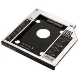 Adaptador SATA III SSD/HDD p/ Drive Slot CD/DVD/Blu-ray 12.7mm - EWENT