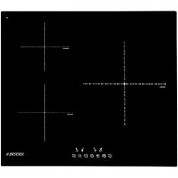 Placa de Indução 3 Zonas 6000W (Preto) - JOCEL