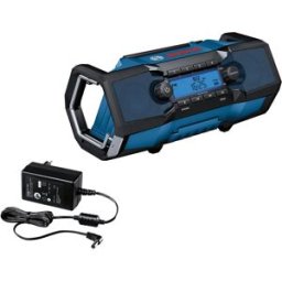 Rádio Portátil Digital GPB 18V-2 C Professional (Preto/Azul/Prateado) - BOSCH