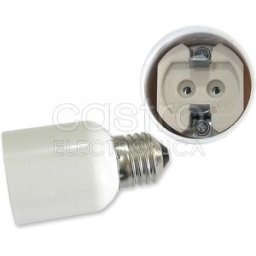 Suporte Adaptador Lampada E27 -> G12