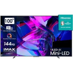 Smart TV LED 100" U7KQ 4K Ultra HD Mini-LED VIDAA (2023) - HISENSE
