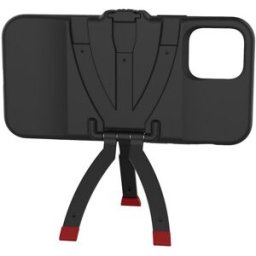 Capa StandPoint p/ Apple iPhone 12 e 12Pro (Preto e Vermelho) - JOBY