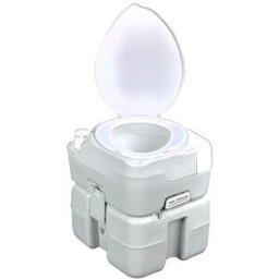 Sanita Química Portátil 20L Diagonal c/ Nível (Branco) - MUVIP