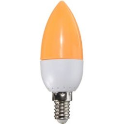 Lampada LED E14 220V 2W 120Lm - Laranja