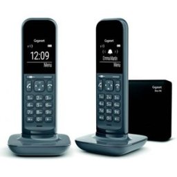 Siemens Telefone Digital s/ Fios (Rede Fixa) CL390 Duo (Cinzento) - GIGASET
