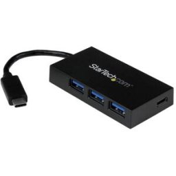 HUB USB 3.0 (3.1 Gen 1) Type-C 5000 Mbit/s Preto - STARTECH
